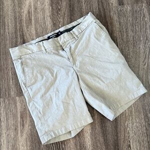 Nordstrom Light Tan Flat Front Shorts